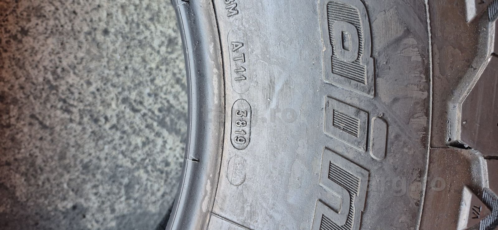 4 anvelope All-Terrain M+S BFGoodrich 315/70/17.Pret/bucata. 8