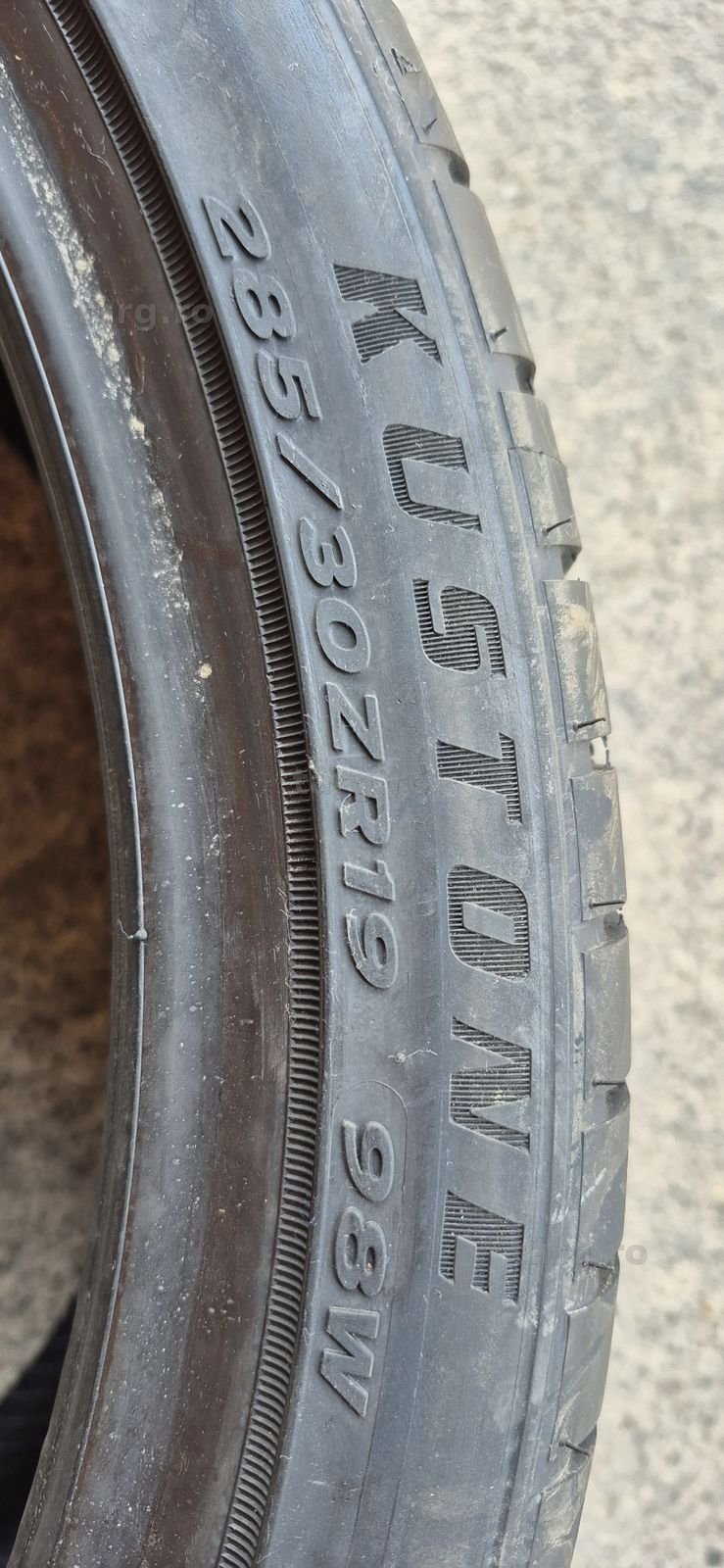 2 anvelope vara noi Kustone 285/30/19,dot 2025.Pretul este pe bucata. 5