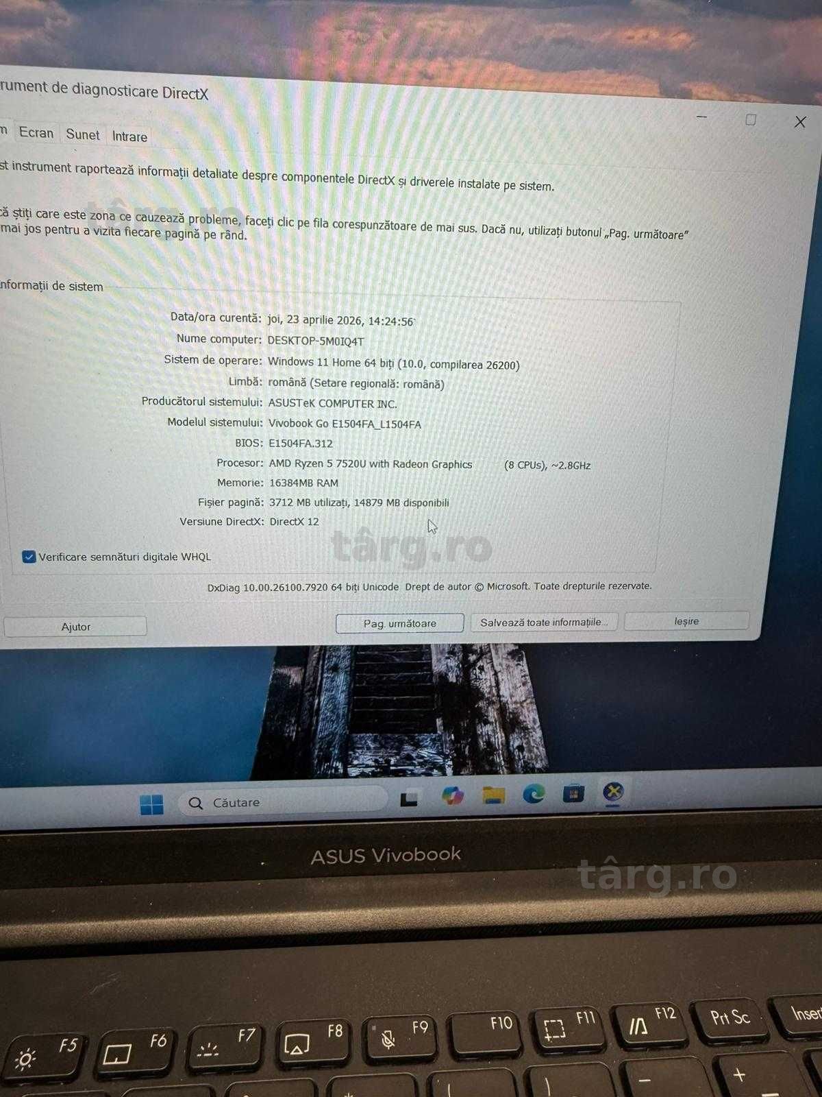 HOPE AMANET P2 - Asus Vivobook / Amd Ryzen 5 7520 / 16 GB /  SSD 500 GB 3