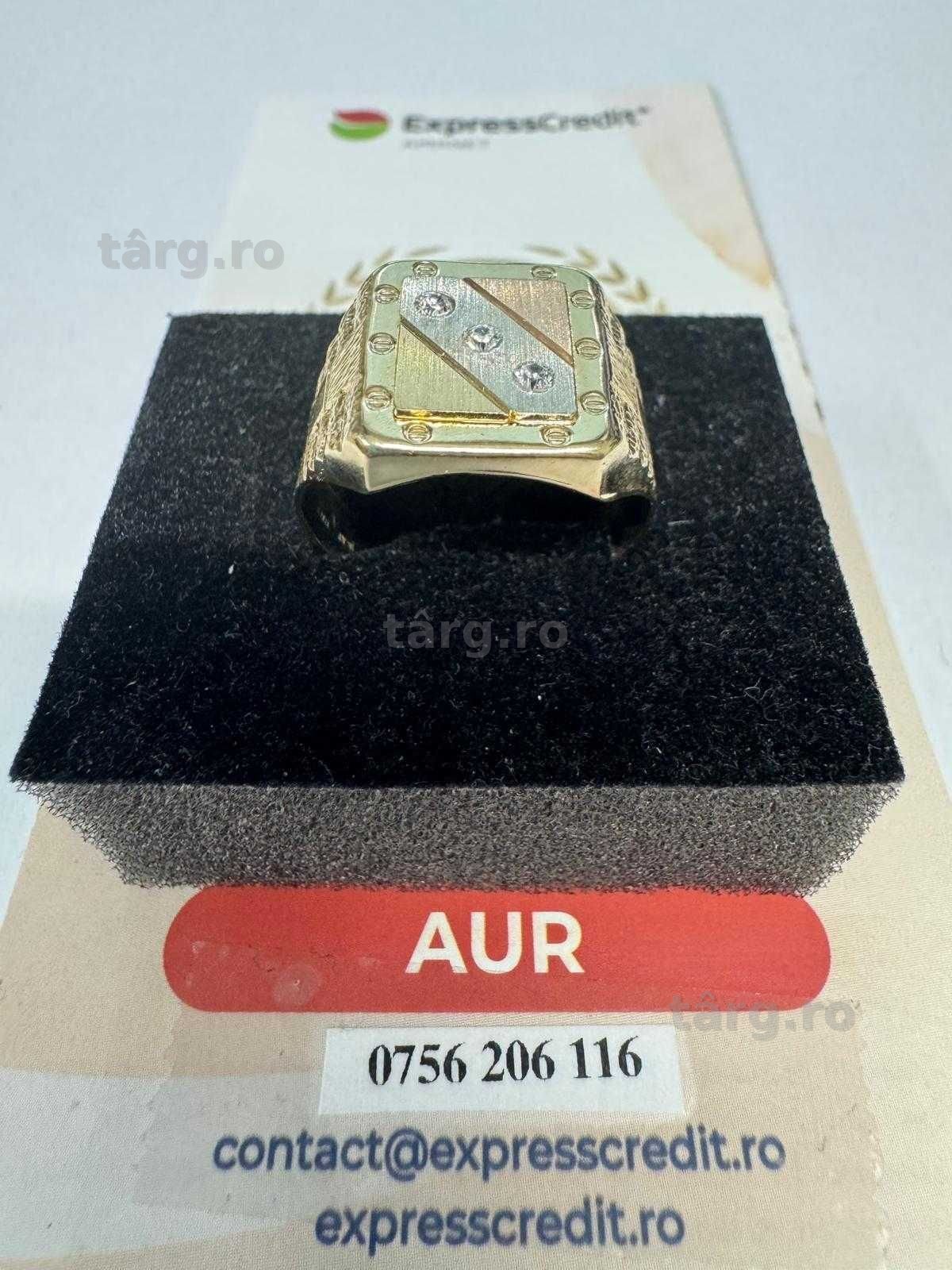 Inel din aur 14k (69612.1/ 10 Pacurari 1) Garantie 2ani!
