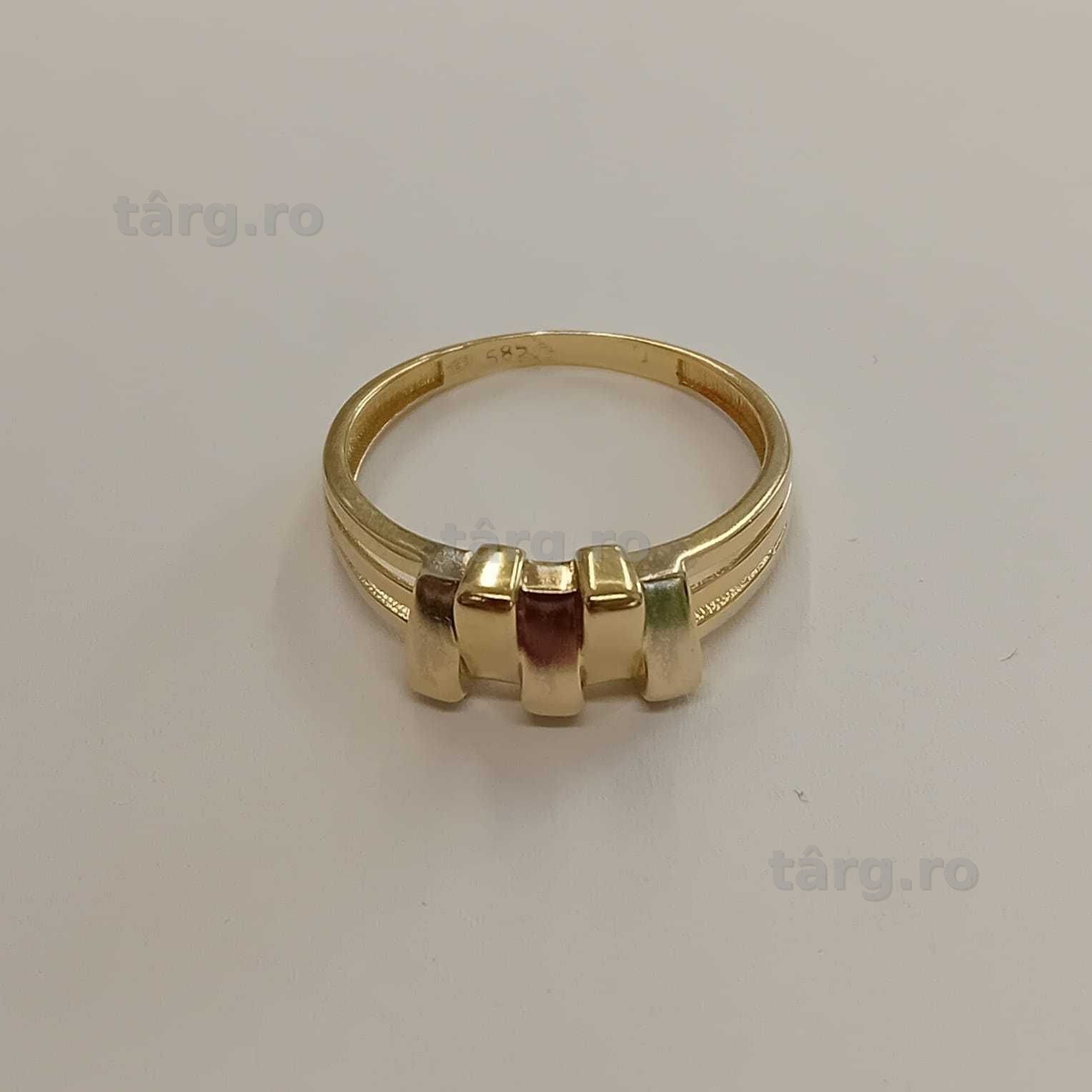 Inel aur 14k (ag49 Esplanada b.7825) Garantie 2 Ani 5
