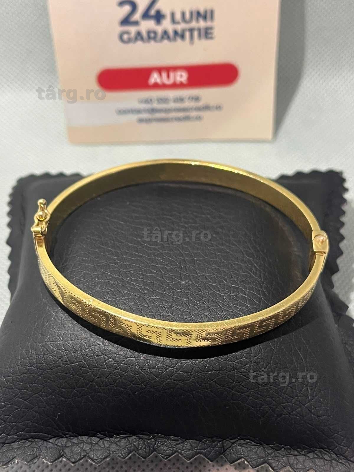 Bratara Aur 14K (Ag18 Tutora b.28394.1) Garantie 2 ani! 2