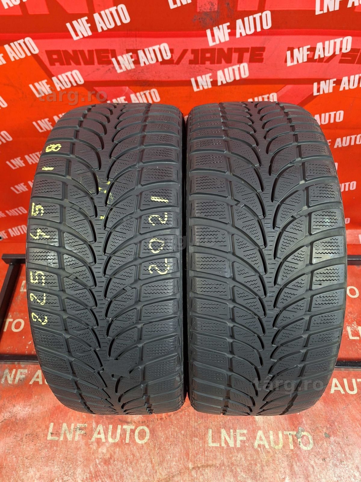 Anvelope M+S - 225/45/18 - BRIDGESTONE - 6.45 MM - DOT 2021 !