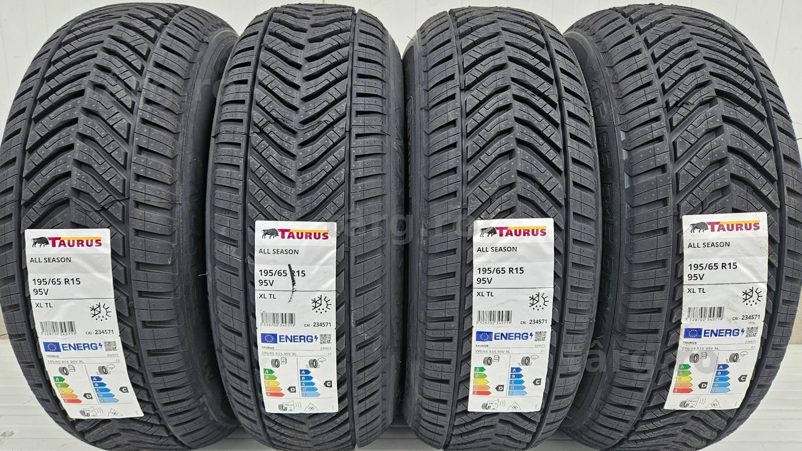 195/65 R15,95Vxl, TAURUS (by Michelin) ,Anvelope all season M+S