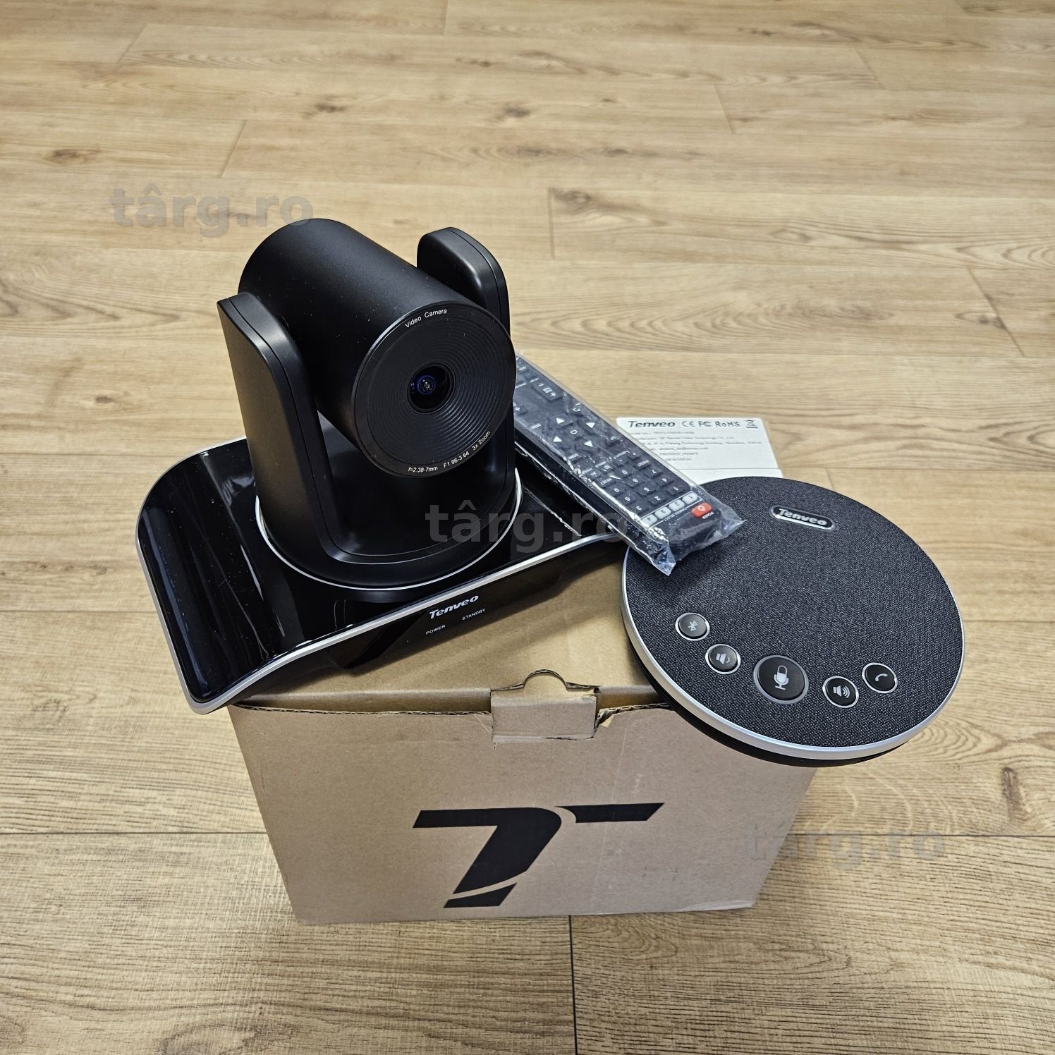 Amanet F28: Camera videoconferinta Tenveo Tevo VHD3U + difuzor Tevo M3B (N)