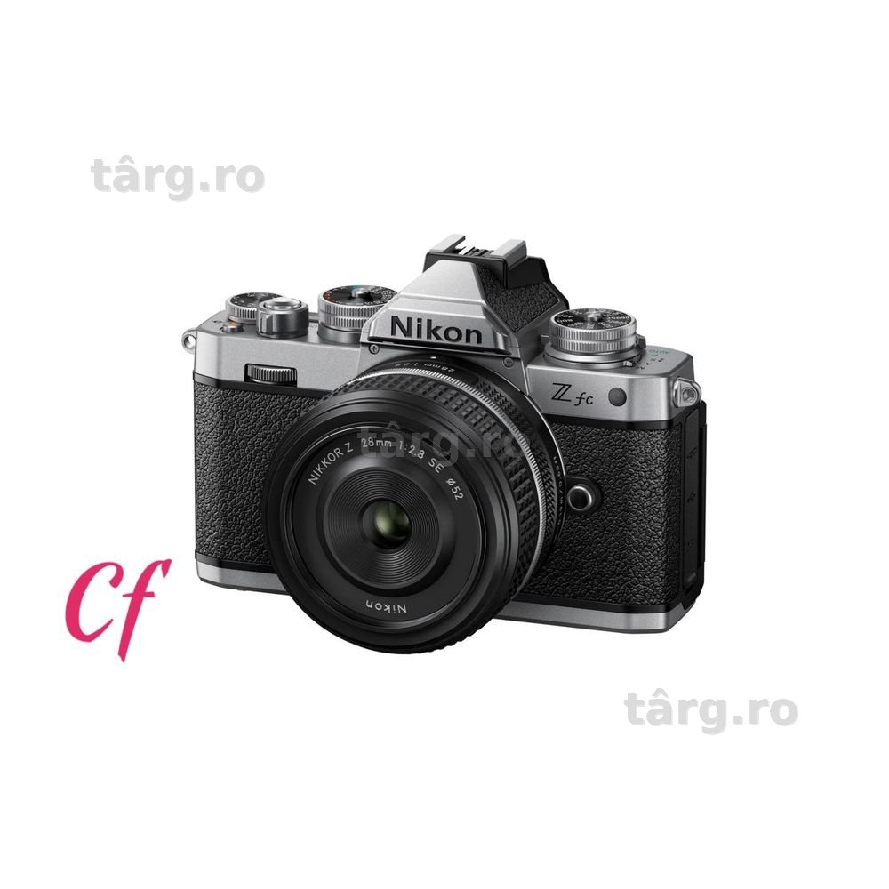 Nikon Z fc Kit cu Obiectiv 28mm f/2.8 SE - Nou ! Garantie 2 ani !