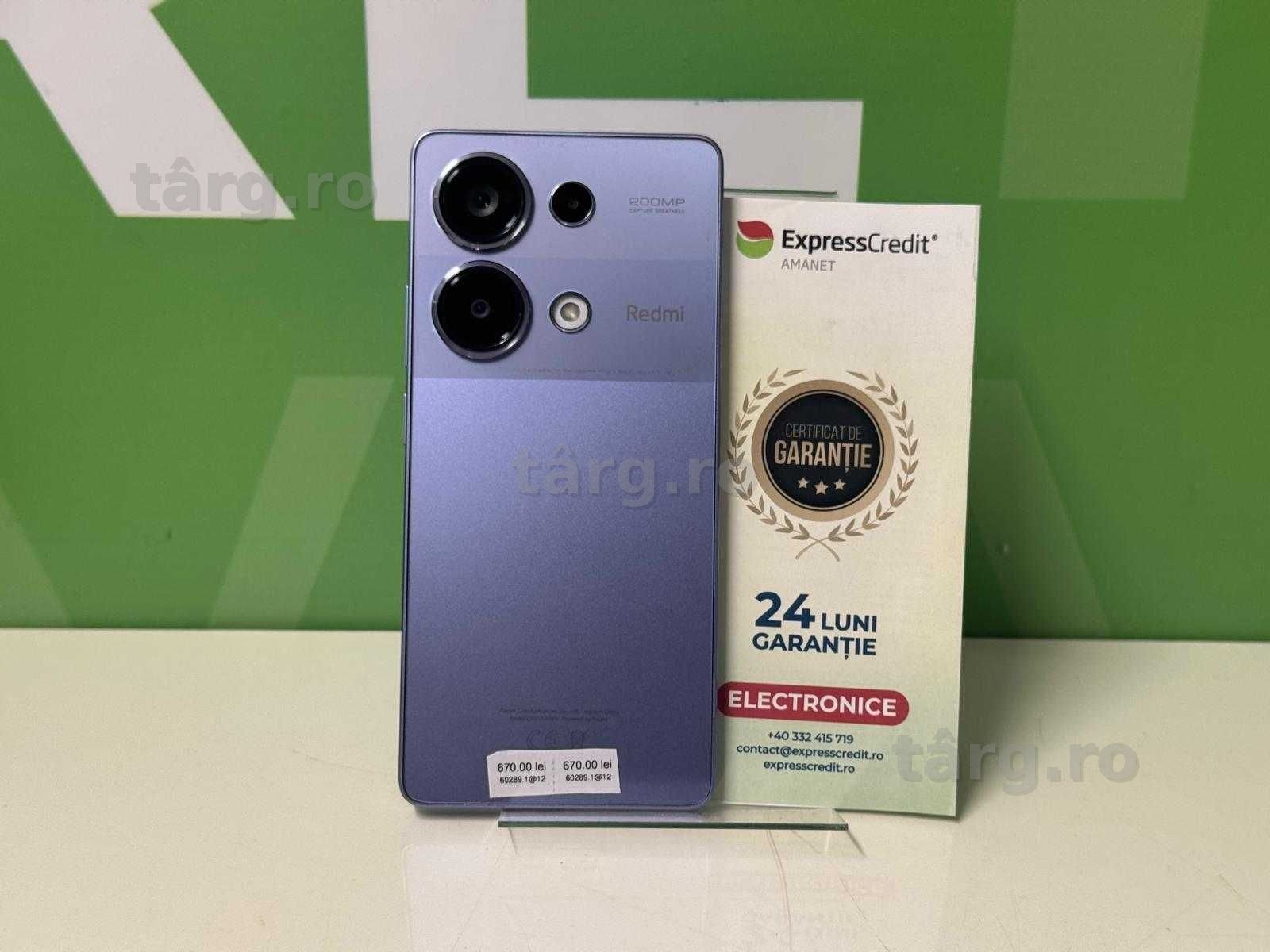 Xiaomi Redmi Note 13 Pro (B.60289 Tatarasi) Garantie 2 ani-600 lei 2