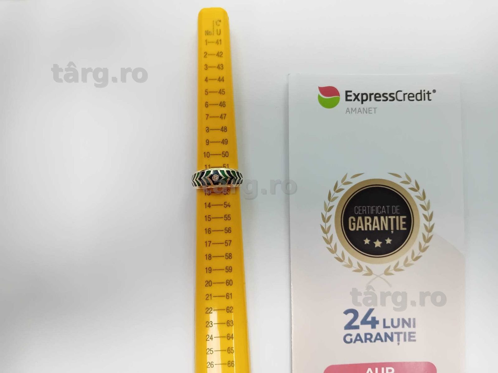(Ag33) Inel Aur 18K/Garantie 2 ani 3