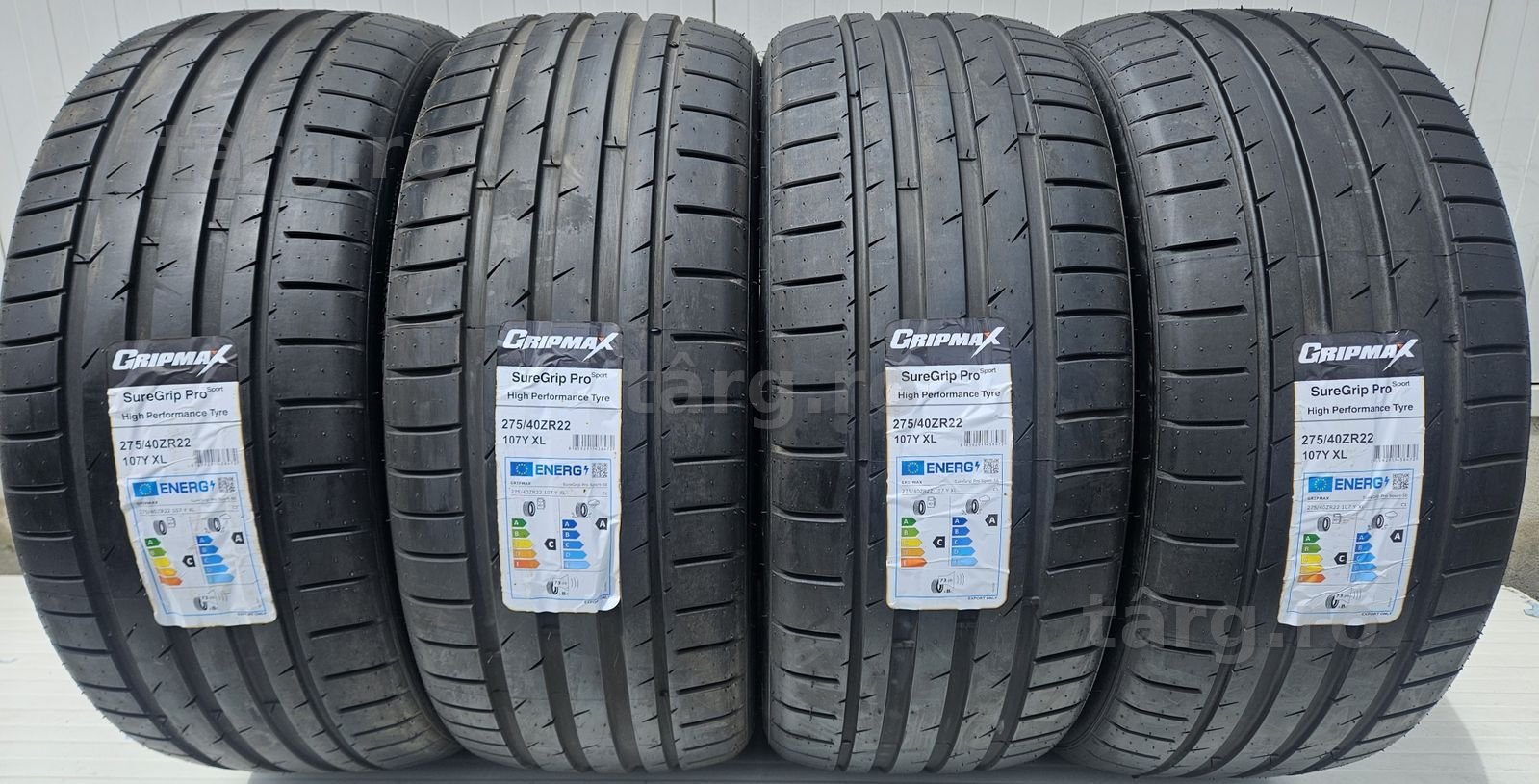 275/40 R22 107Yxl GRIPMAX ProSport Anvelope VARA Protecție janta PROMO