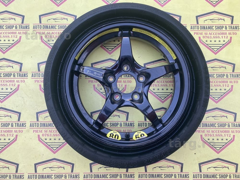 Roata rezerva space master OEM Mercedes 165 15 W209 R170 CLK 5X112