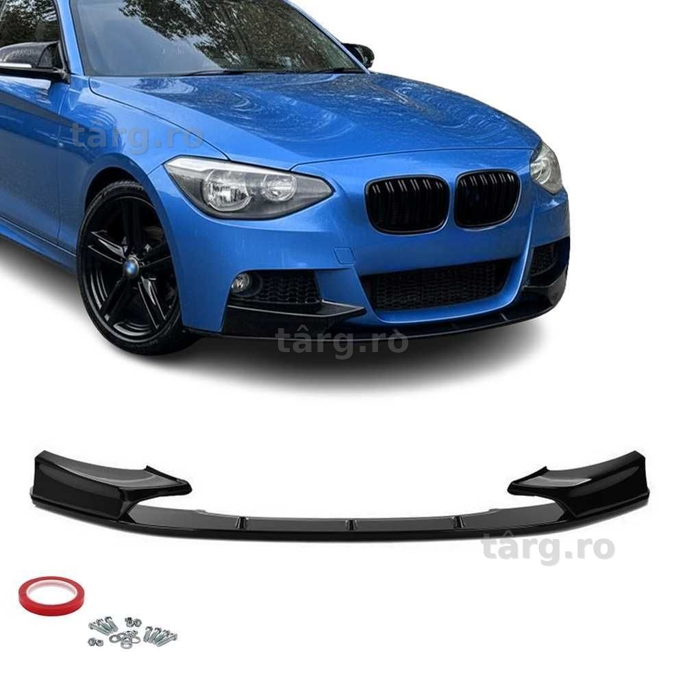Prelungire Extensie Lip DINTR-O BUCATA Bara Fata M BMW F20 F21 NFL, Negru Lucios