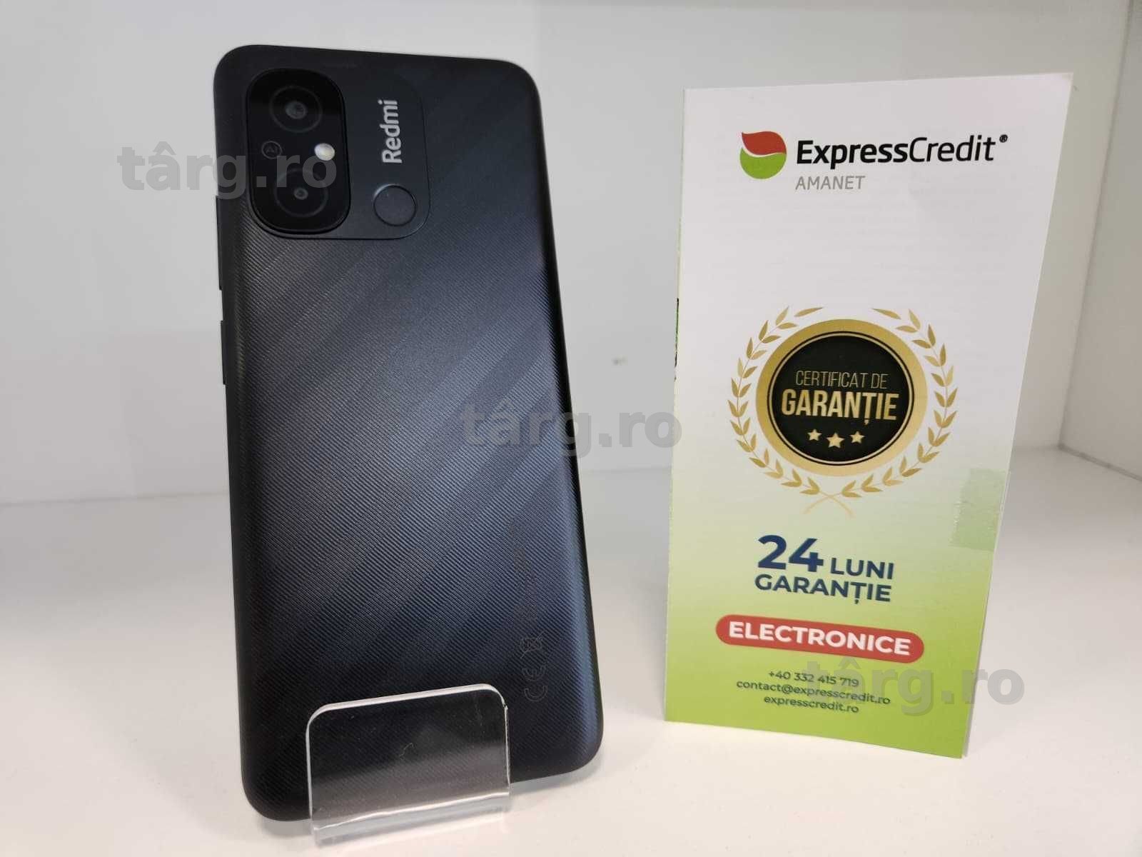 Telefon Xiaomi Redmi 12c 3/64Gb (Ag8 Tudor/B75273) – Garantie 2 Ani!