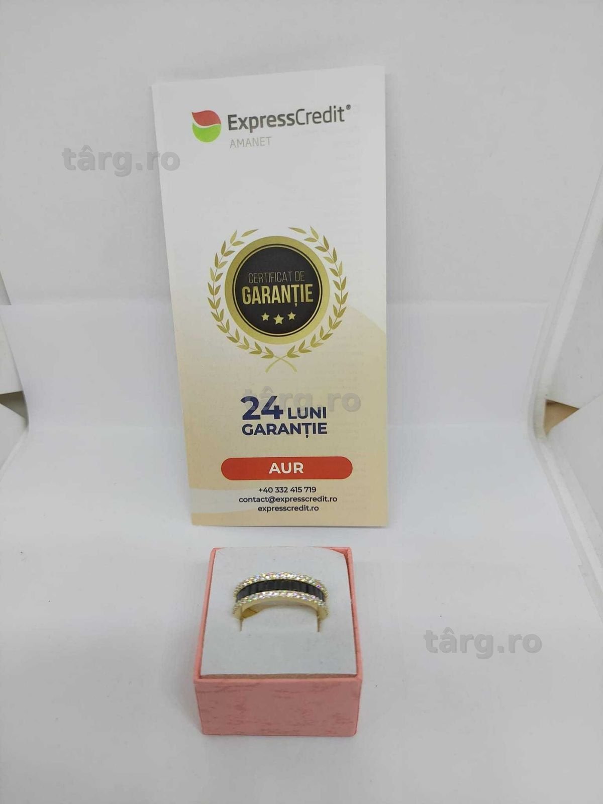 Inel aur 14k 4gr [35199.1/30 Pacurari 2] Garantie 2 ani! 2