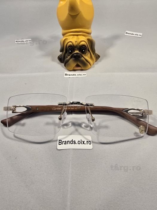 Set Ochelari de soare Cartier Horn, lentila transparenta