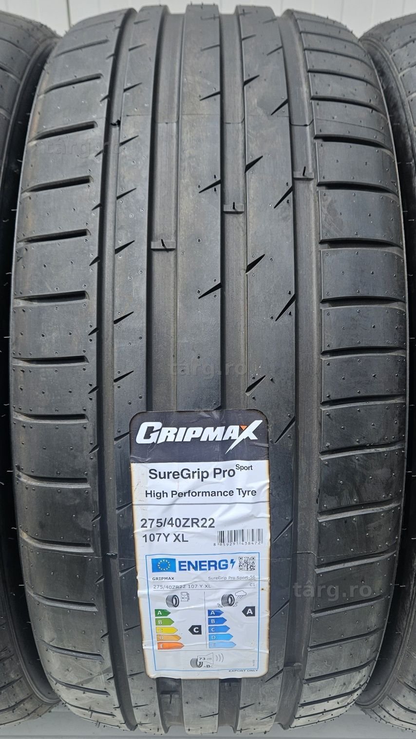 275/40 R22 107Yxl GRIPMAX ProSport Anvelope VARA Protecție janta PROMO 5