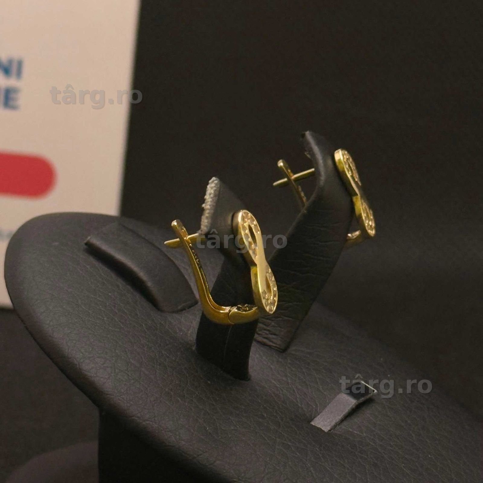Cercei aur 14K 2.4g (AG15 Gara 1 B34131.1) Garantie 2 ani! 4