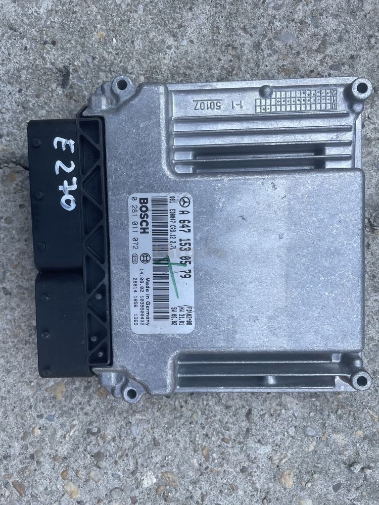 Calculator motor Mercedes e270 euro 3 / 4 motor 5 cilindri 2002+