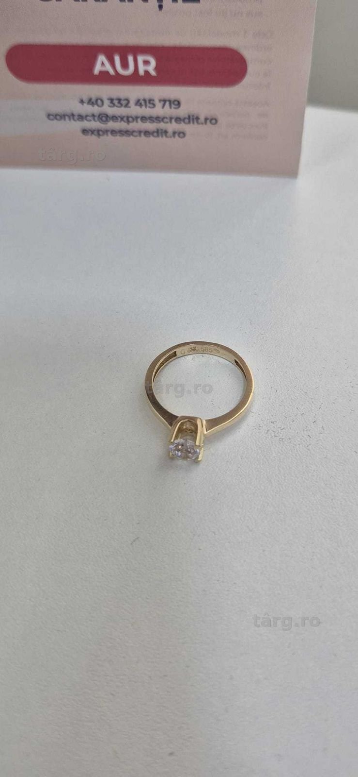 (AG46) Inel aur 14K B.4739 4