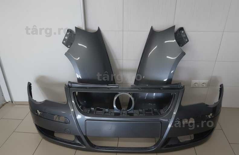 Bara+Aripa Fata Dreapta & Stanga VW Polo 6 VI 2005-2009 (LA7R Gri)