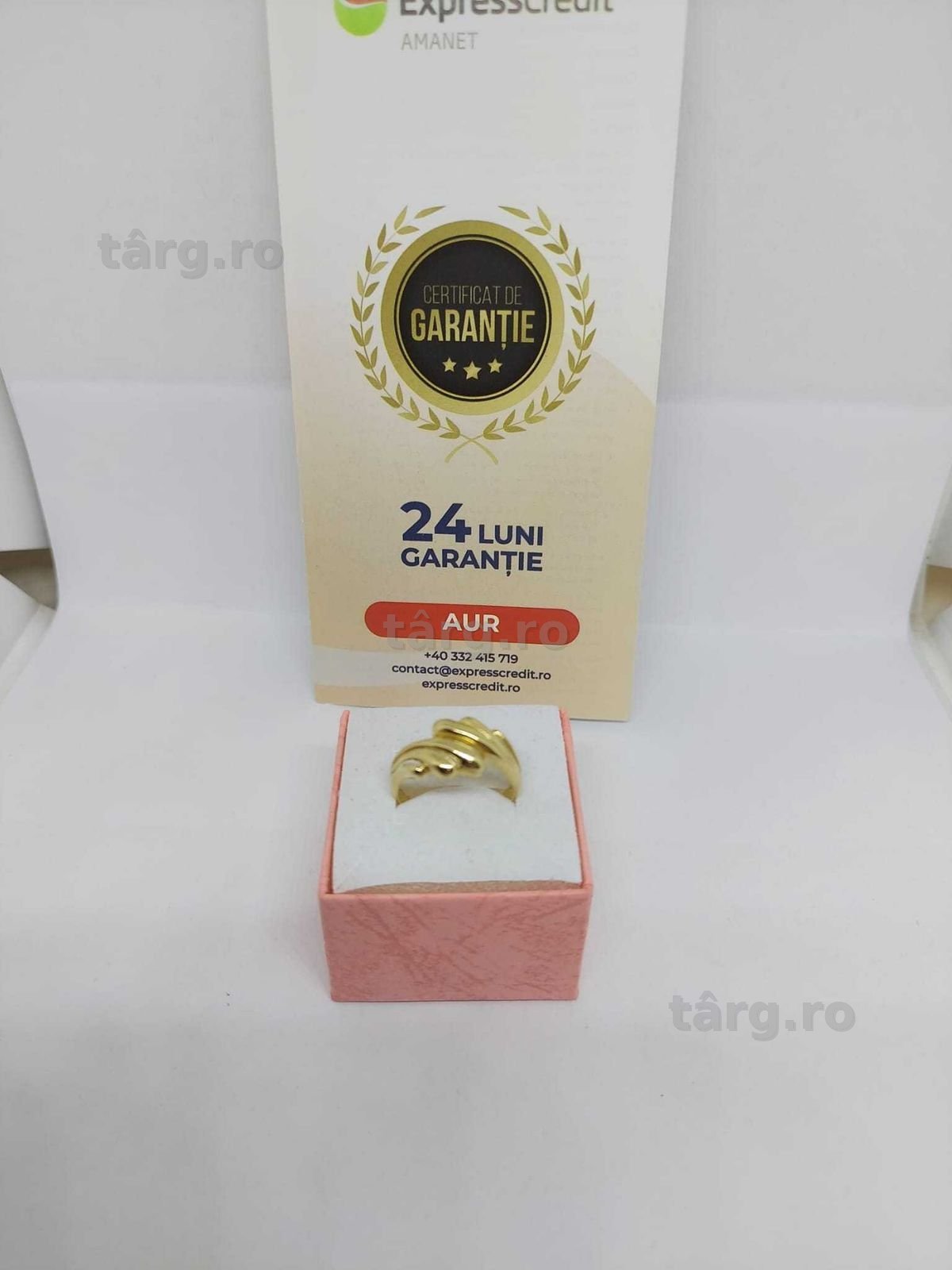Inel aur 14k 2.7gr [35321.1/30 Pacurari 2] Garantie 2 ani! 2