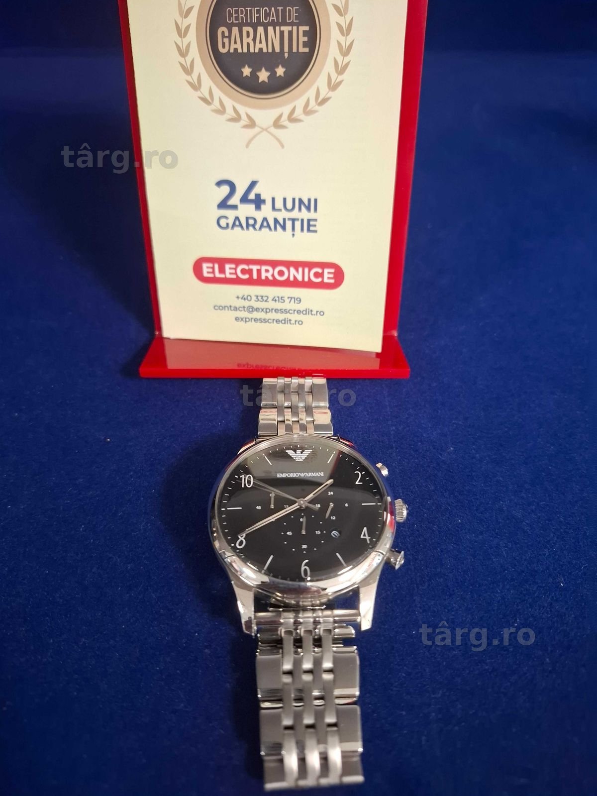 Ceas barbatesc Emporio Armani( B34766 / Ag28 Doi Baieti ) Garantie 2 ani ! 2