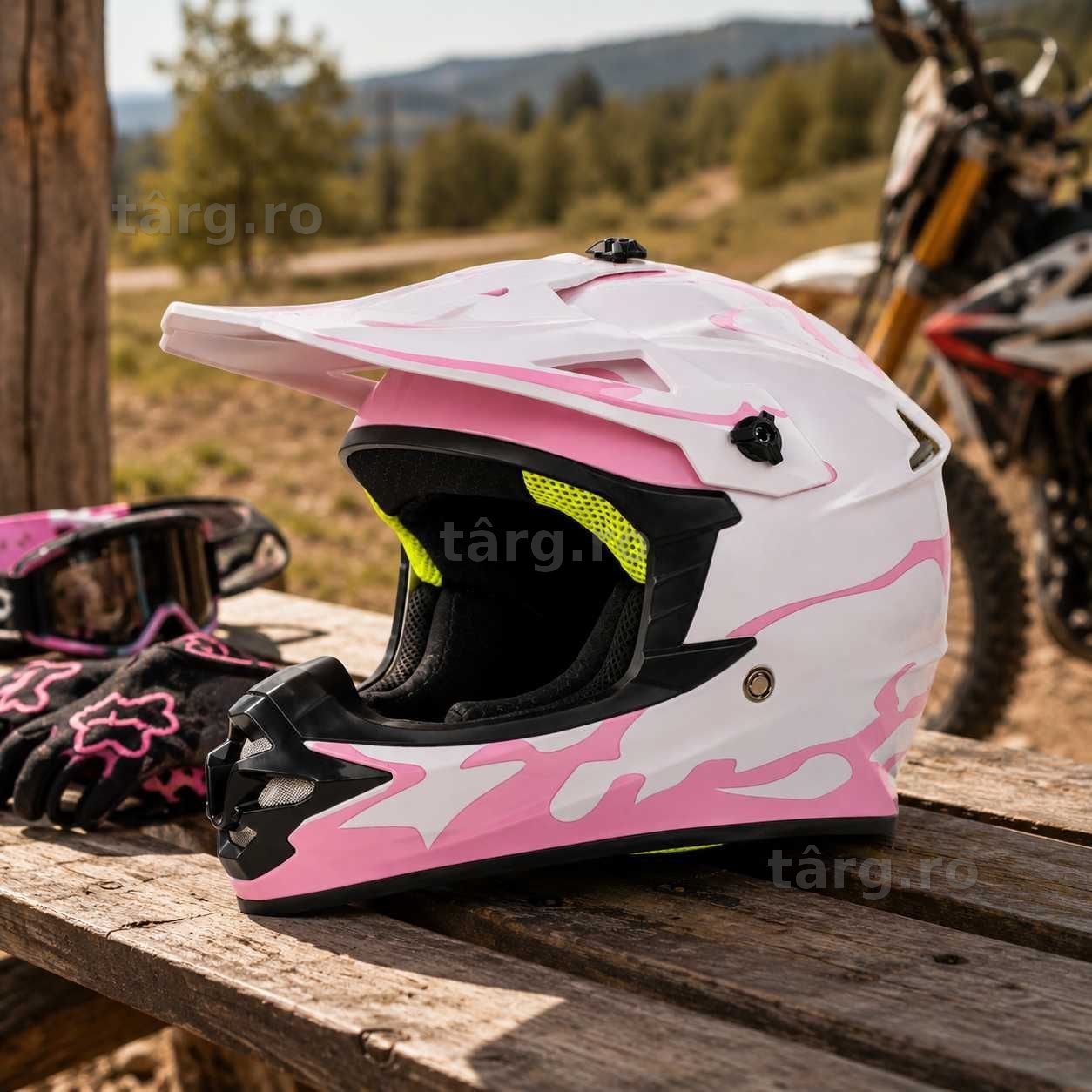 Casca Moto Enduro Cross ATV - S / M / L / XL - Roz 5