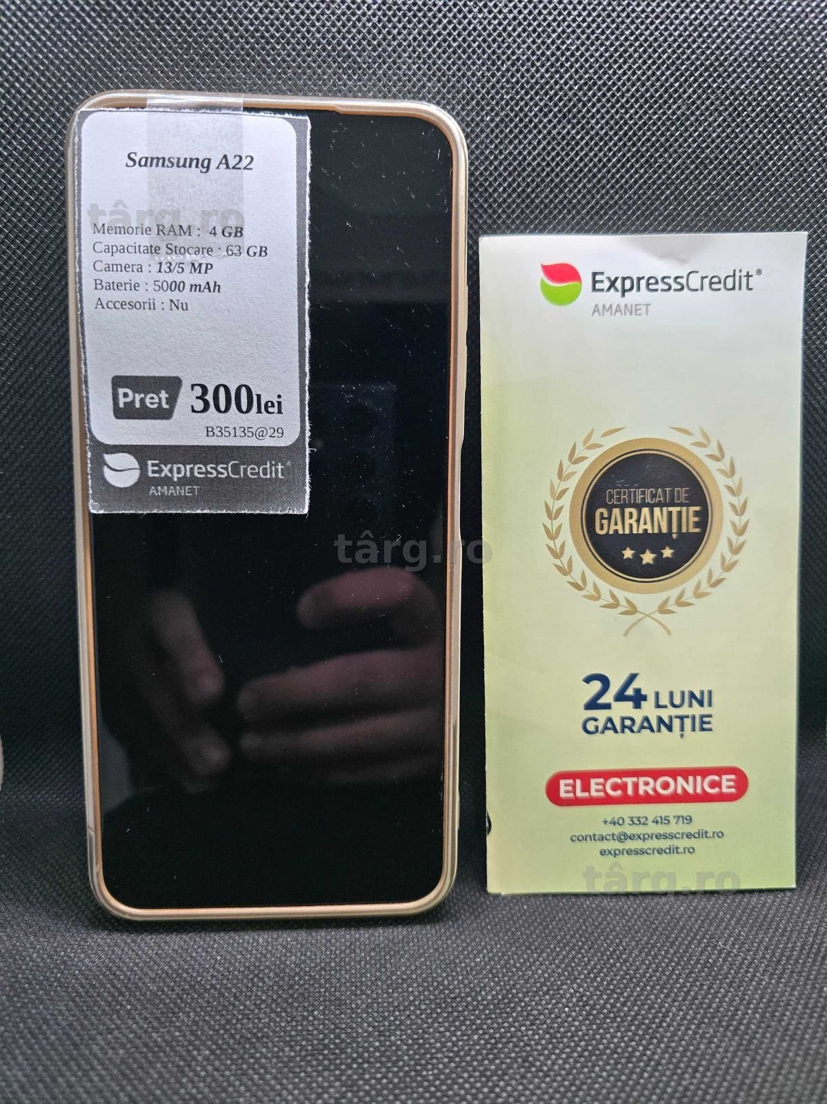 Telefon Samsung A22 (Ag29 Siraj b.35135) Garantie 2 ani