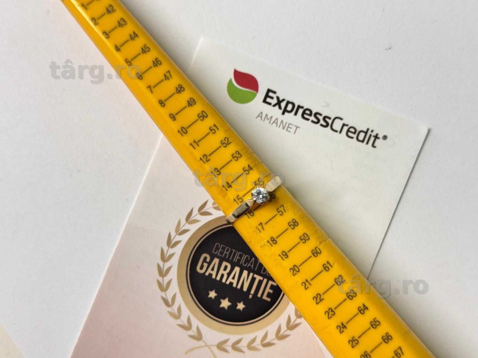 Inel aur 14K 1.49g (B.60622 Tatarasi) Garantie 2 ani 3