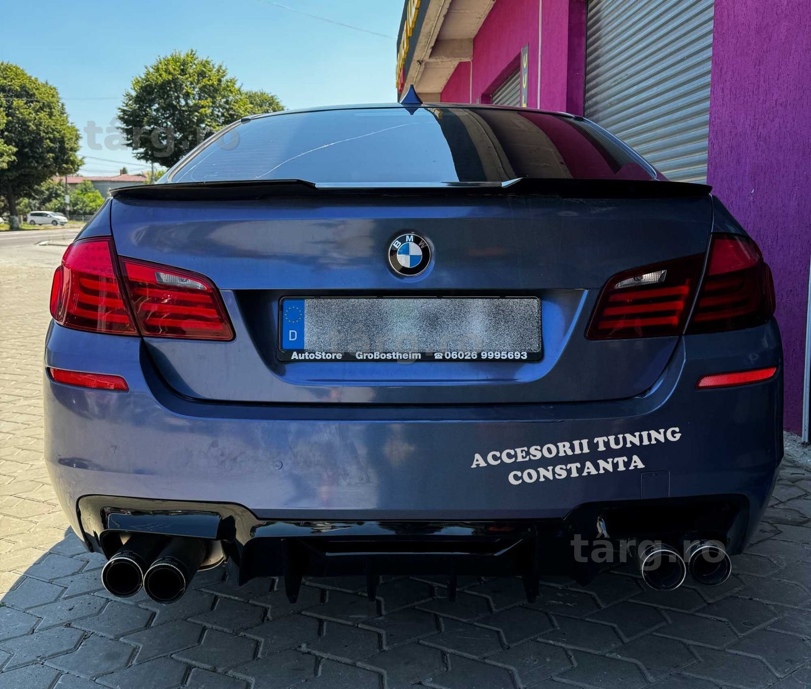 Difuzor Bara Spate - BMW SERIA 5 F10 Model Vorstainer Style
