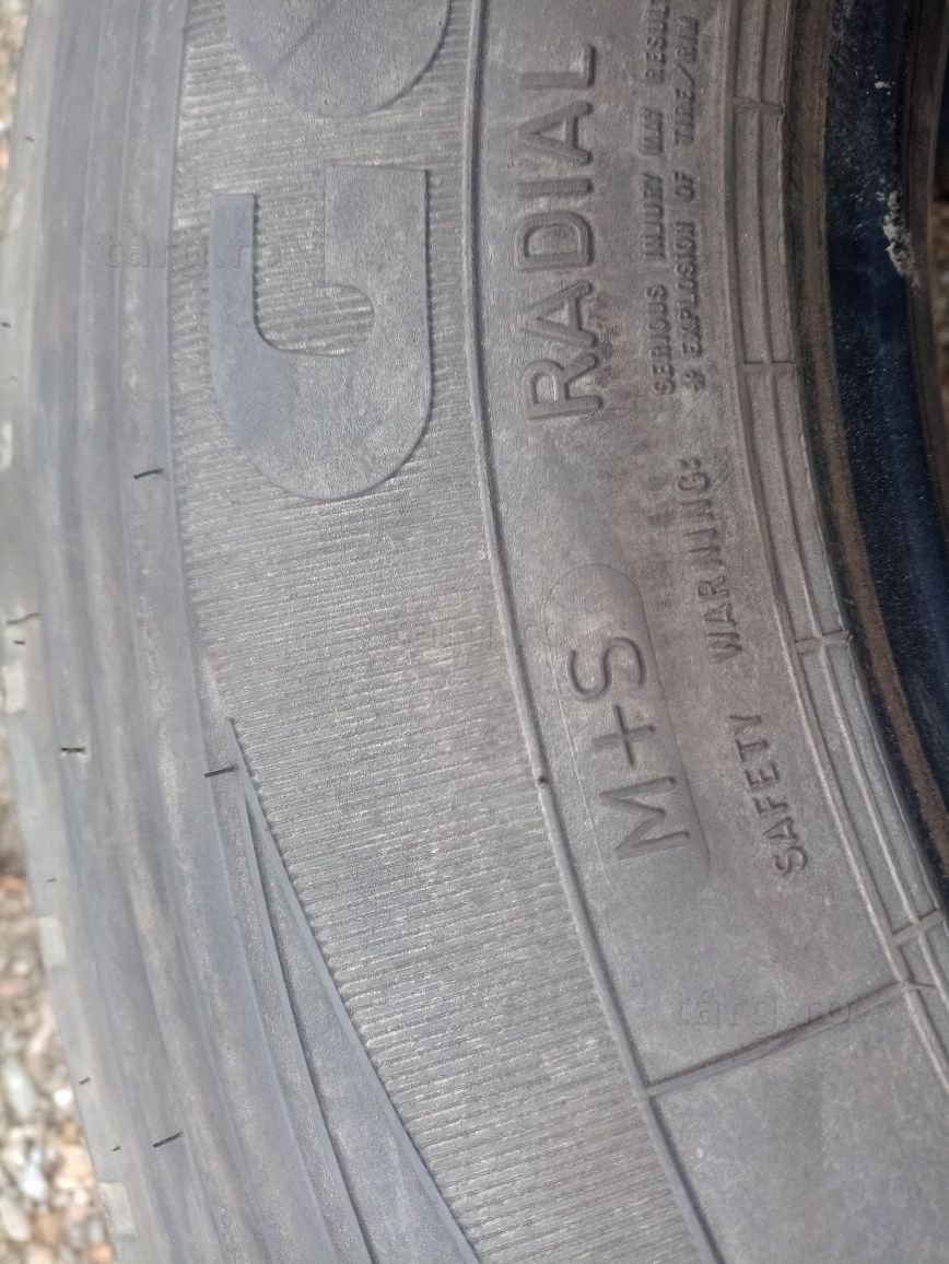 4 anvelope M+S pentru trailer Goodyear 245/70 R19,5 dot 0718 5
