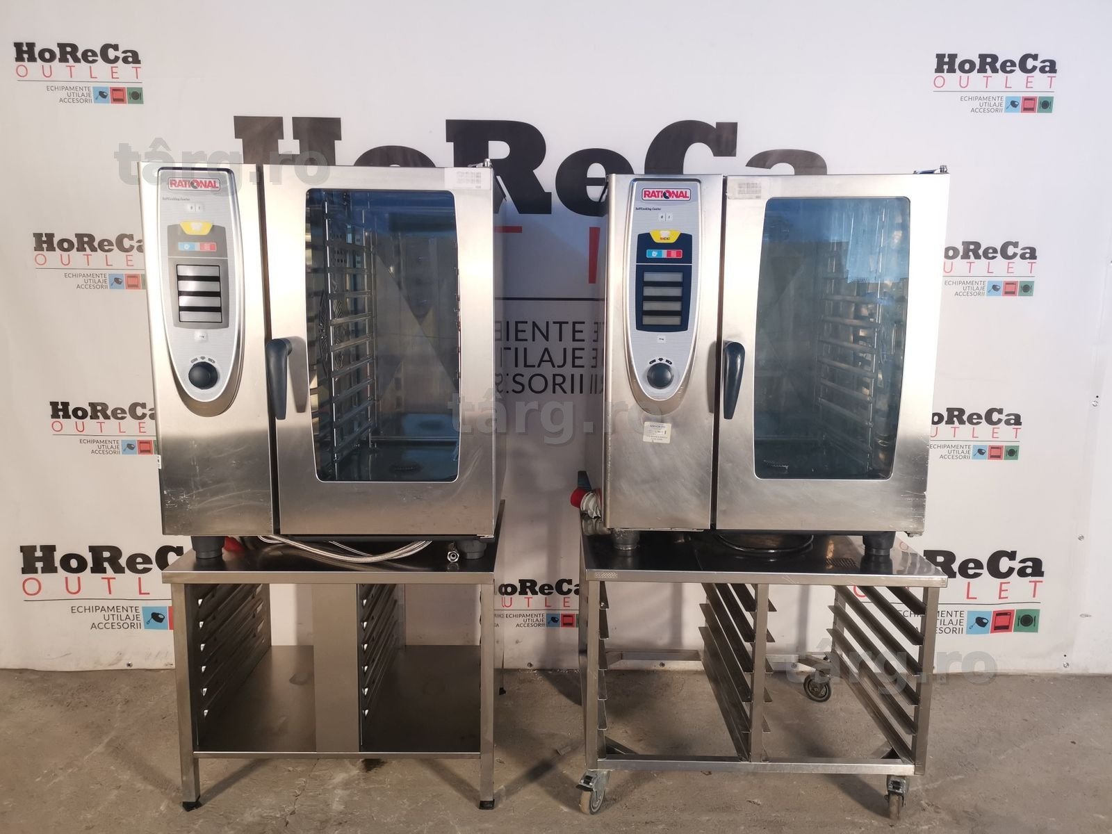 RATIONAL SCC - Convectomat, Cuptor convectie/gastronomic 10 tavi GAZ