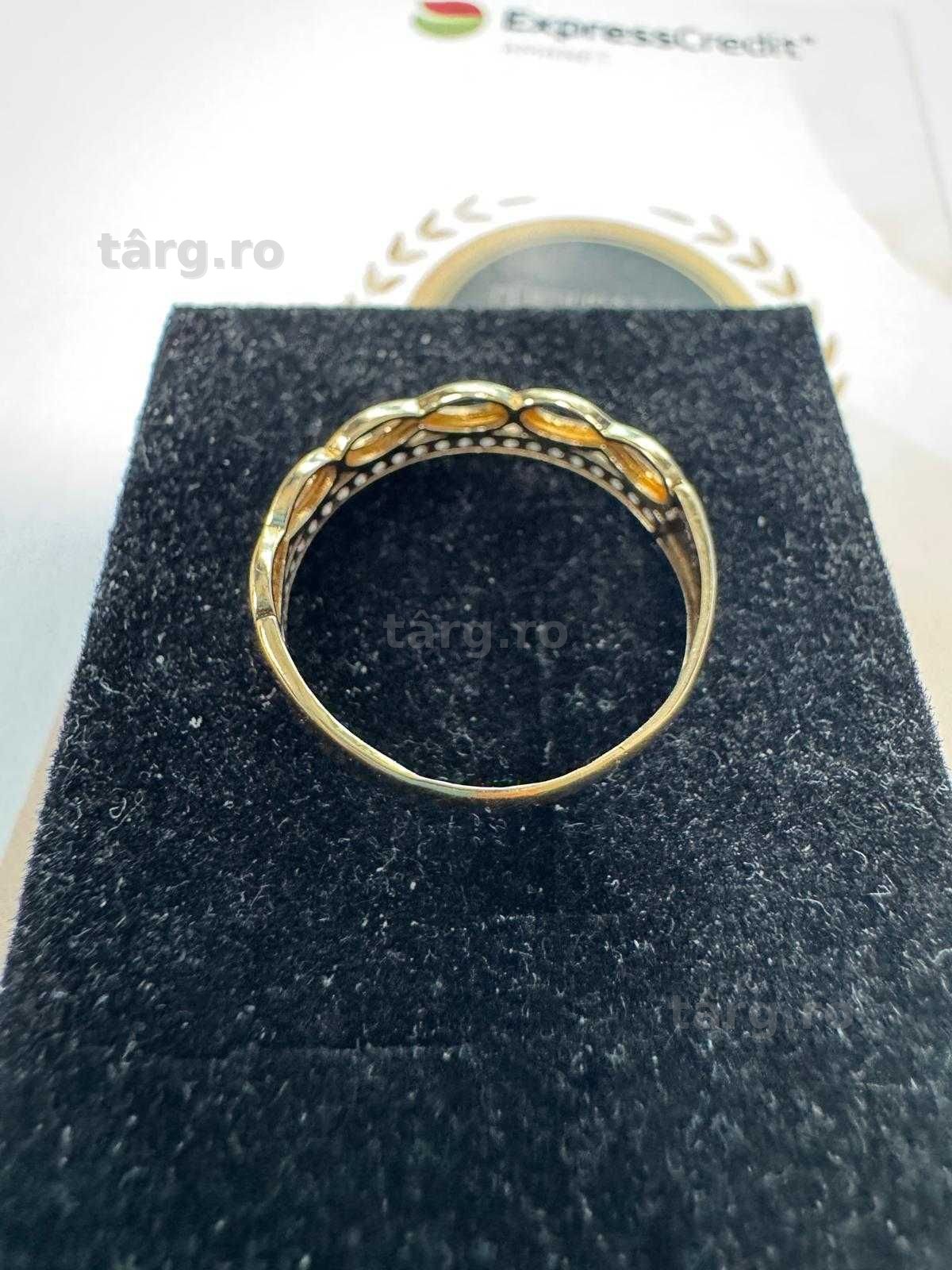 Inel din aur 14k (70038.1/ 10 Pacurari 1) garantie 2 ani! 5