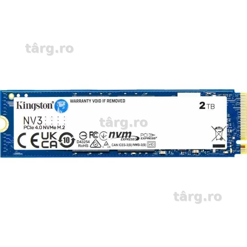 SSD Kingston NV3 2TB PCI Express 4.0 x4 M.2 2280