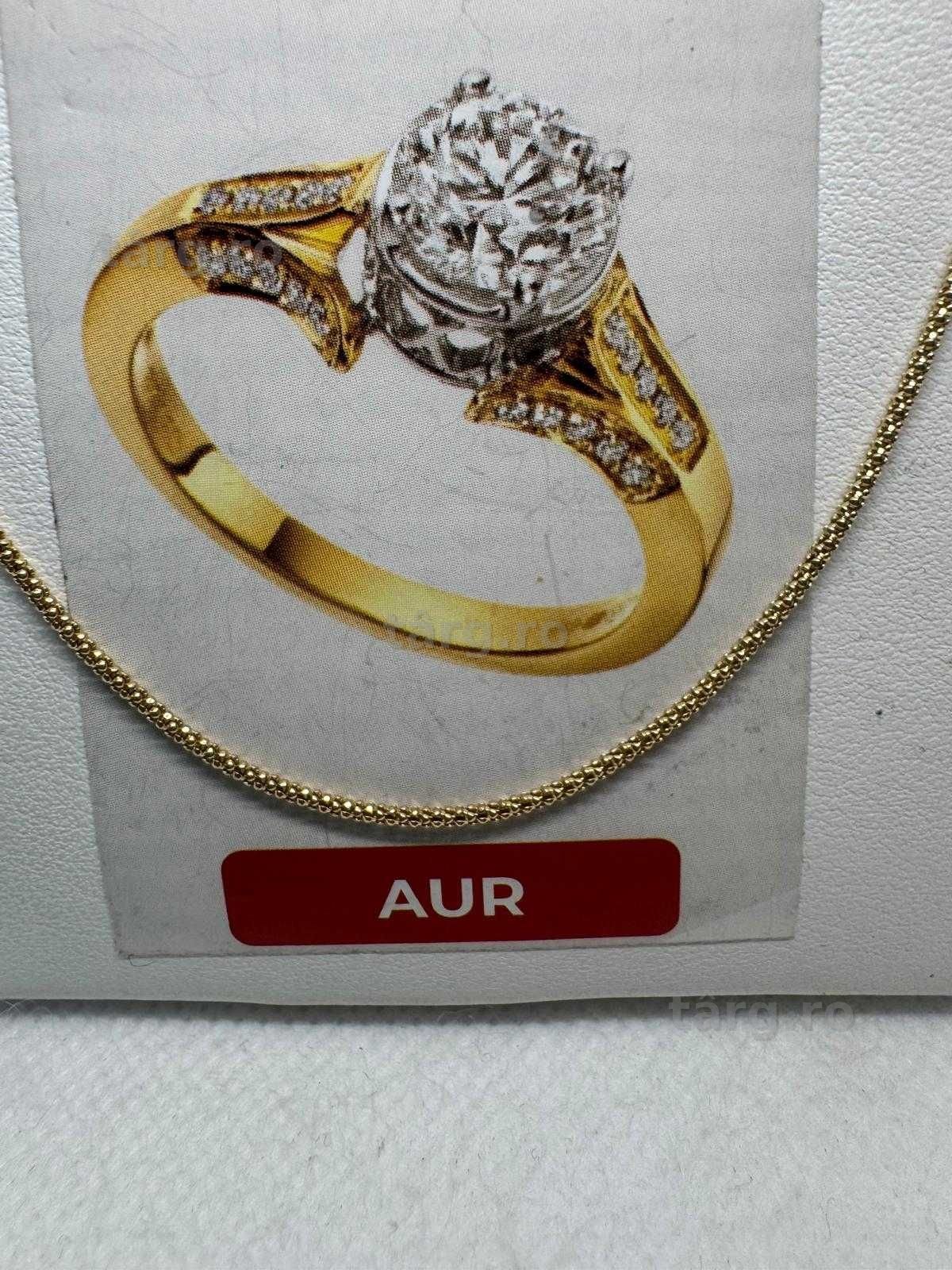 Lant din aur 14k (70158.4/ 10 Pacurari 1) garantie 2 ani! 2