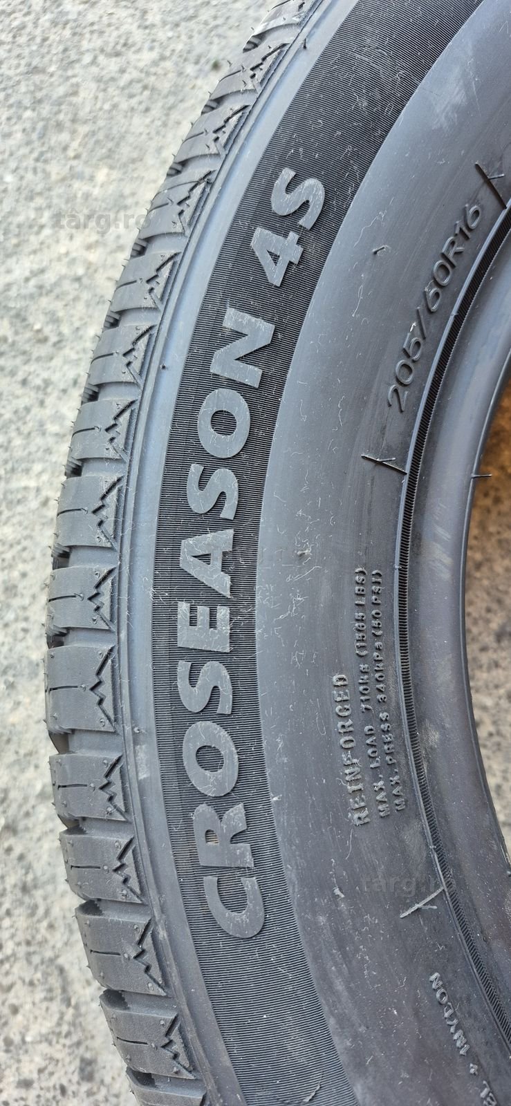 4 anvelope M+S noi Tercelo 205/60/16,dot 2026.Pretul este pe bucata. 5