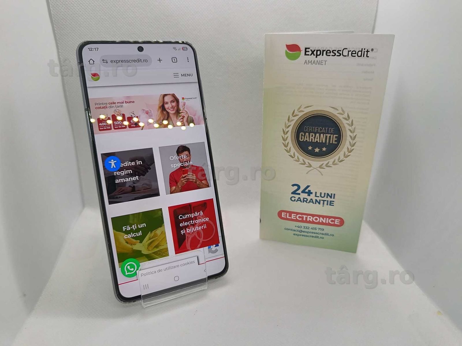 Samsung S21 128 GB (Ag16 Moldova b33320) - Garantie 2 ani!