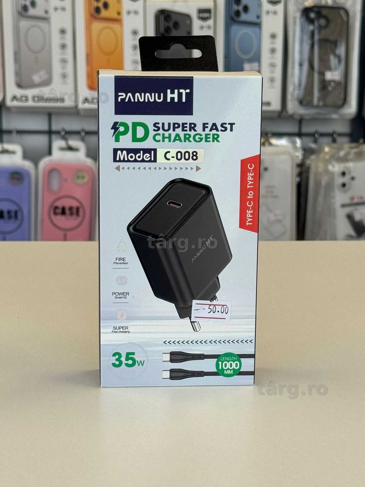 Incarcator USB C, incarcare rapida, 35w