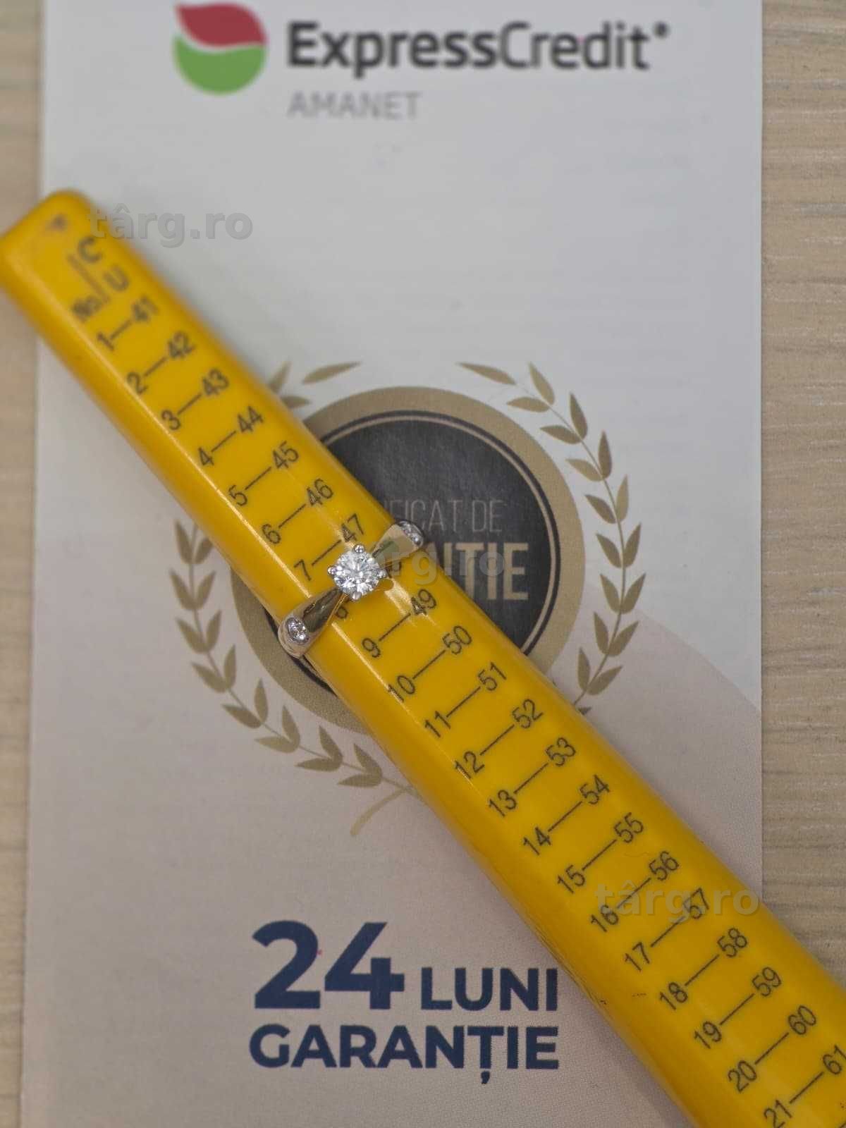 Inel aur 14K 2.17g [Ag45 Bacau1 B.4971.4] 2