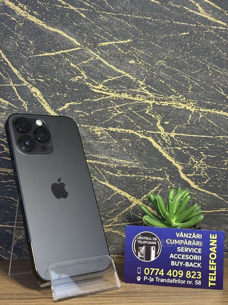 Iphone 14 Pro Max/128GB/2 Ani Garantie Centrul de Telefoane/rate