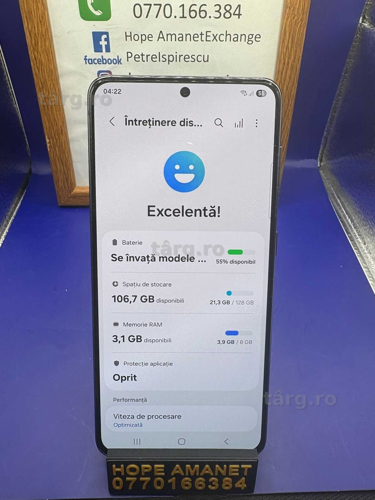 HOPE AMANET P2 - Samung S21 /  128GB / 8 Gb Ram 2