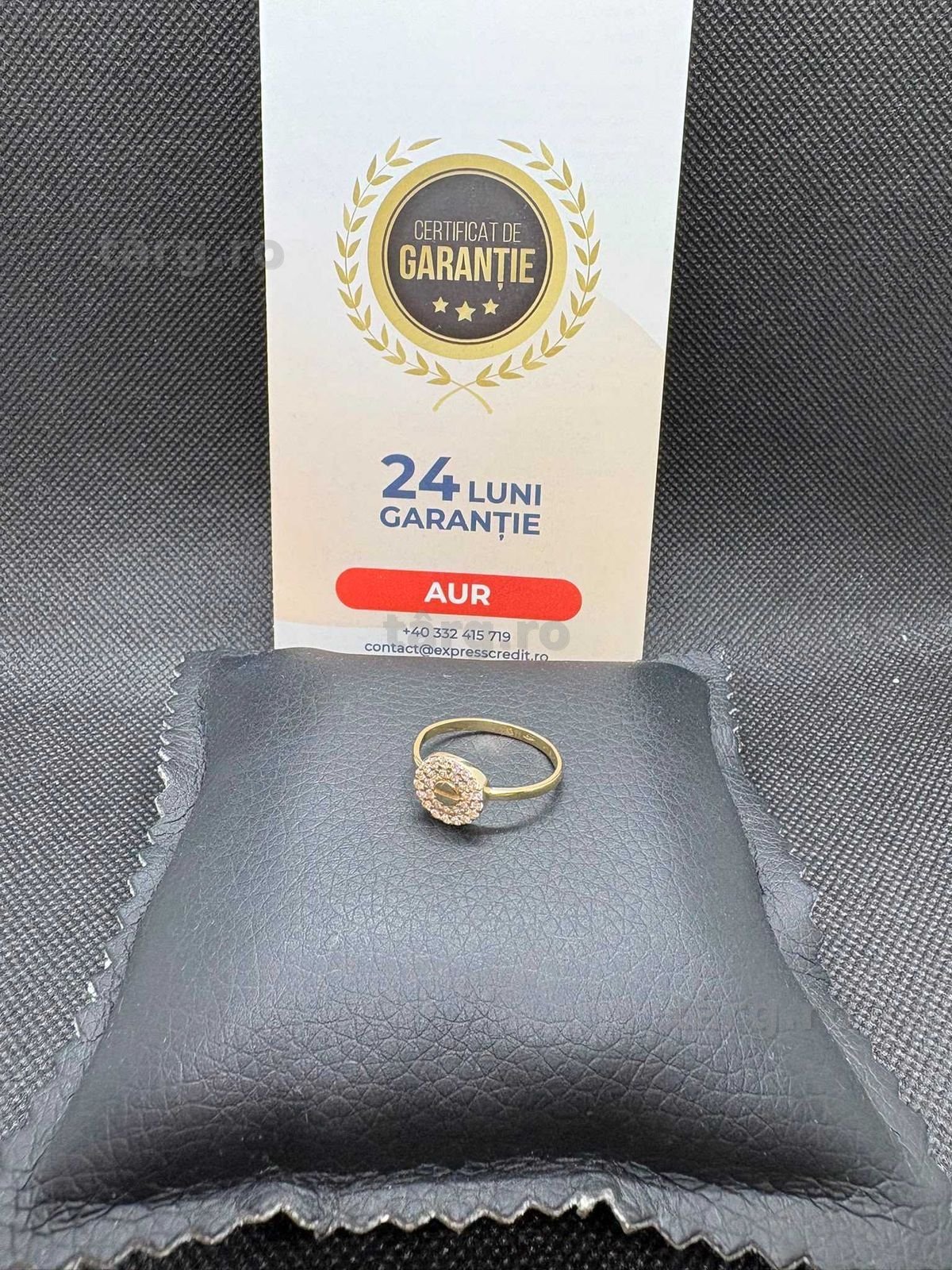 Inel aur 14k 1.50g (B.25727 AG31 Barboi) Garantie 2 ani! 3