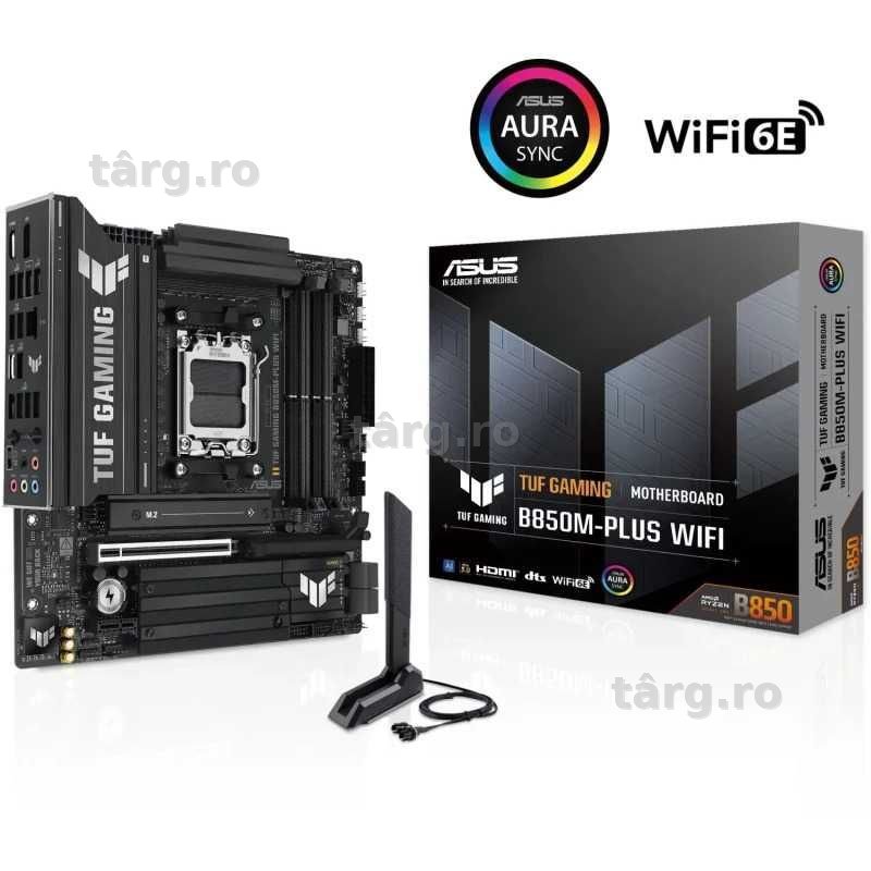 Placa de baza ASUS TUF GAMING B850M-PLUS WIFI , socket AM5