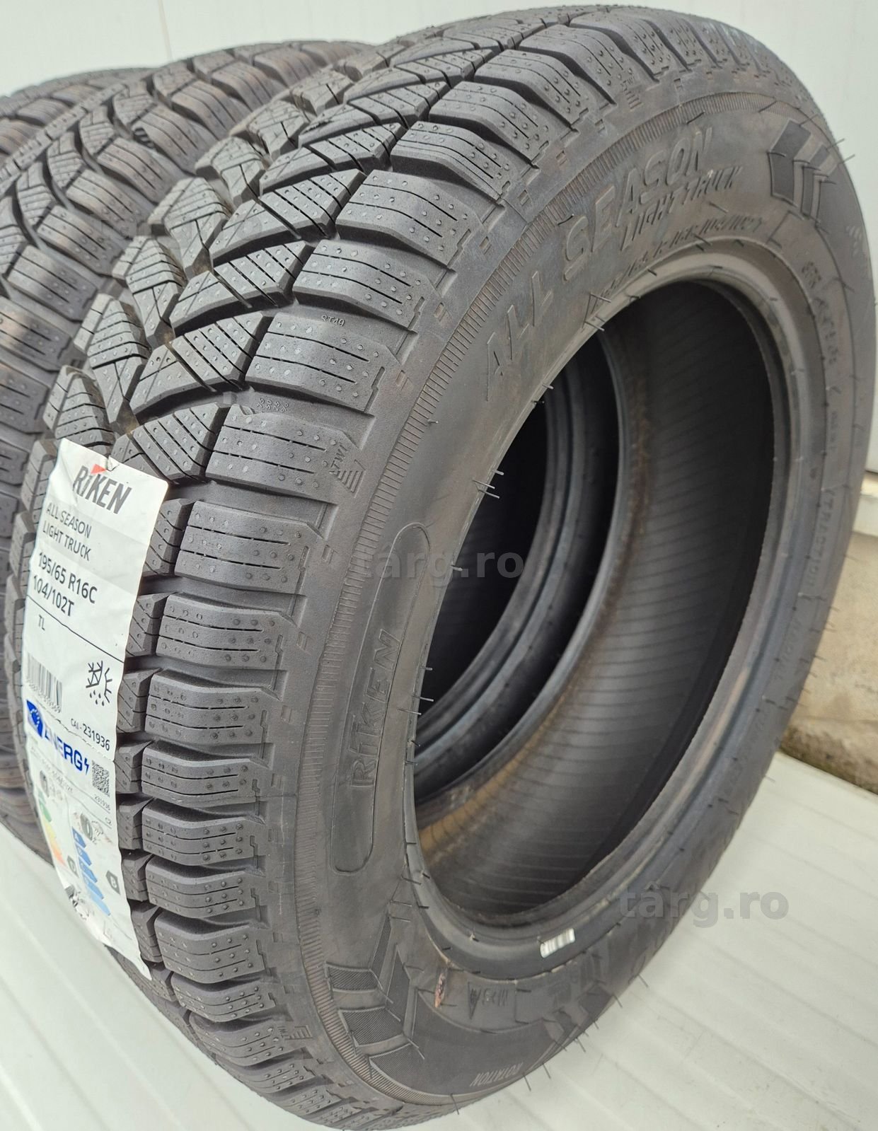 195/65 R16C, 104T, RIKEN (by Michelin) 8PR, Anvelope all season M+S 3
