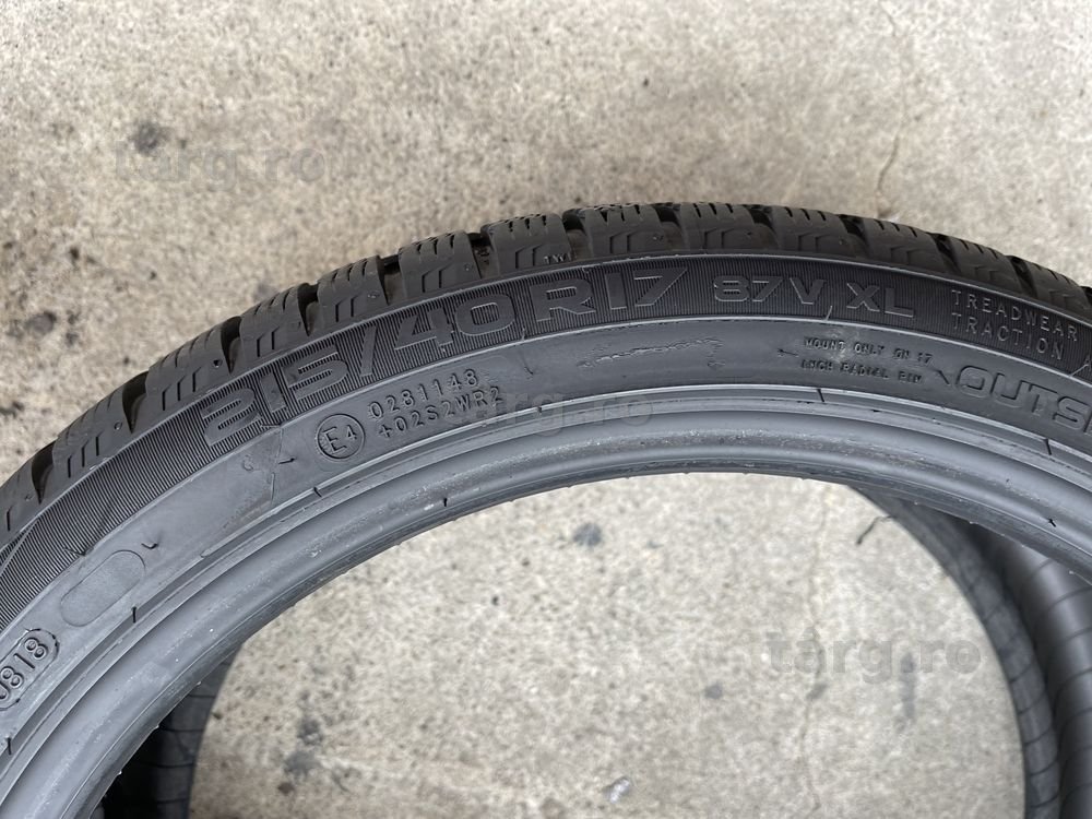 4 anvelope de iarna Nokian 215/40/17 ca noi 4