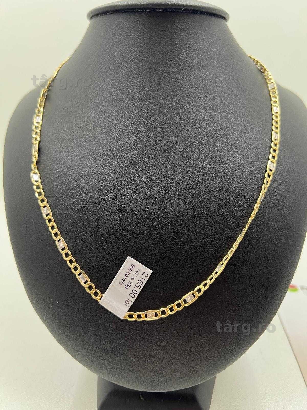 Lant Aur 14K 4.43g (Ag25 Belvedere B.43677.2) Garantie 2 ani! 3