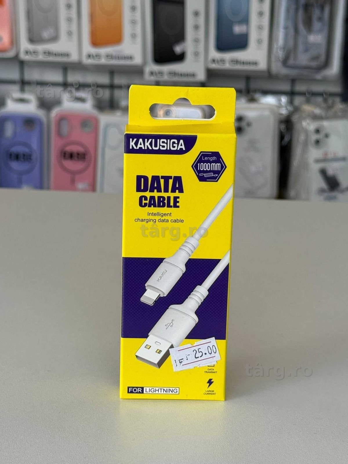 Cablu incarcare USB A - Lightning, 1m 2