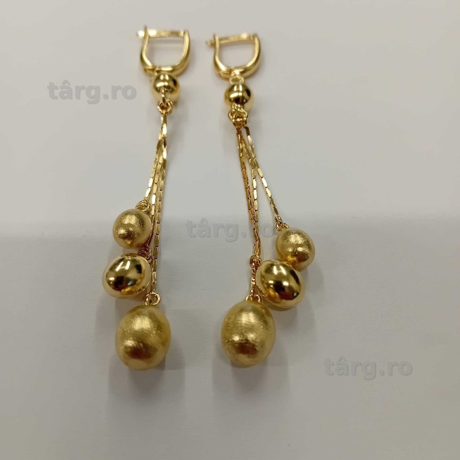 Cercei Aur 14k 6.38g (ag49 Esplanada b.8706) 2 ani garantie 2