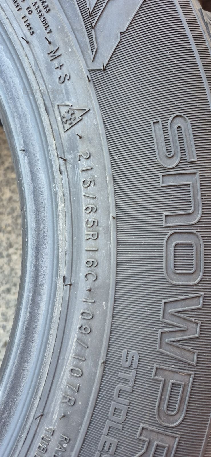 4 anvelope iarna noi Nokian Tyres 215/65/16C,dot 2022,fara janta-450 ron,cu janta-750 ron.Pretul este pe bucata. 5