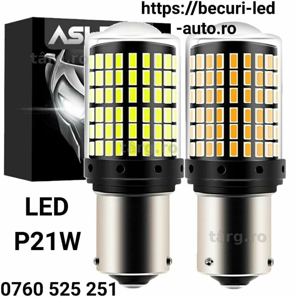Bec Led Pentru Semnalizare,Poziții,Marsarier,Lumini De Zi zi P21W/PY21