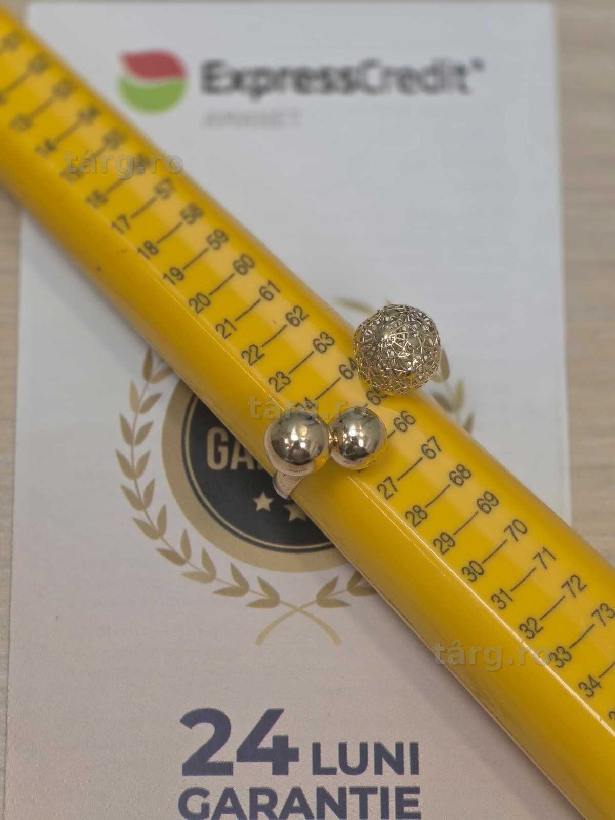 Inel aur 14K 3.13g [Ag45 Bacau1 B.5264.1] 2